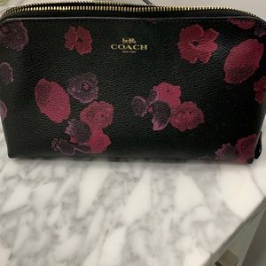 Coach makeup bag